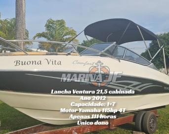 Lancha Ventura 21,5 cabinada